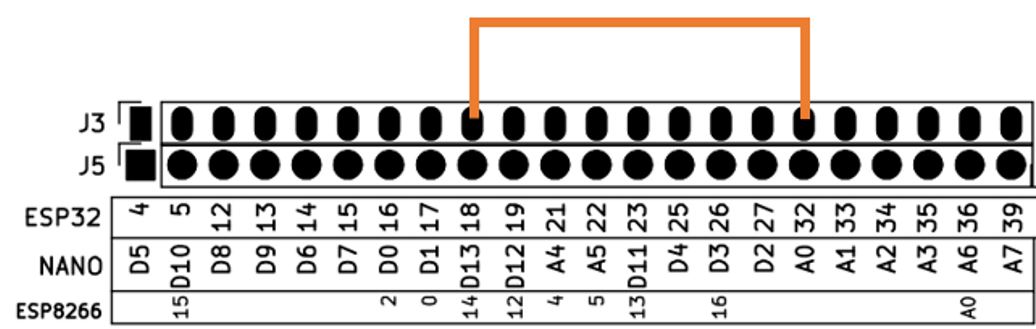 Suggested connections to work with TOUCH and ESP8266