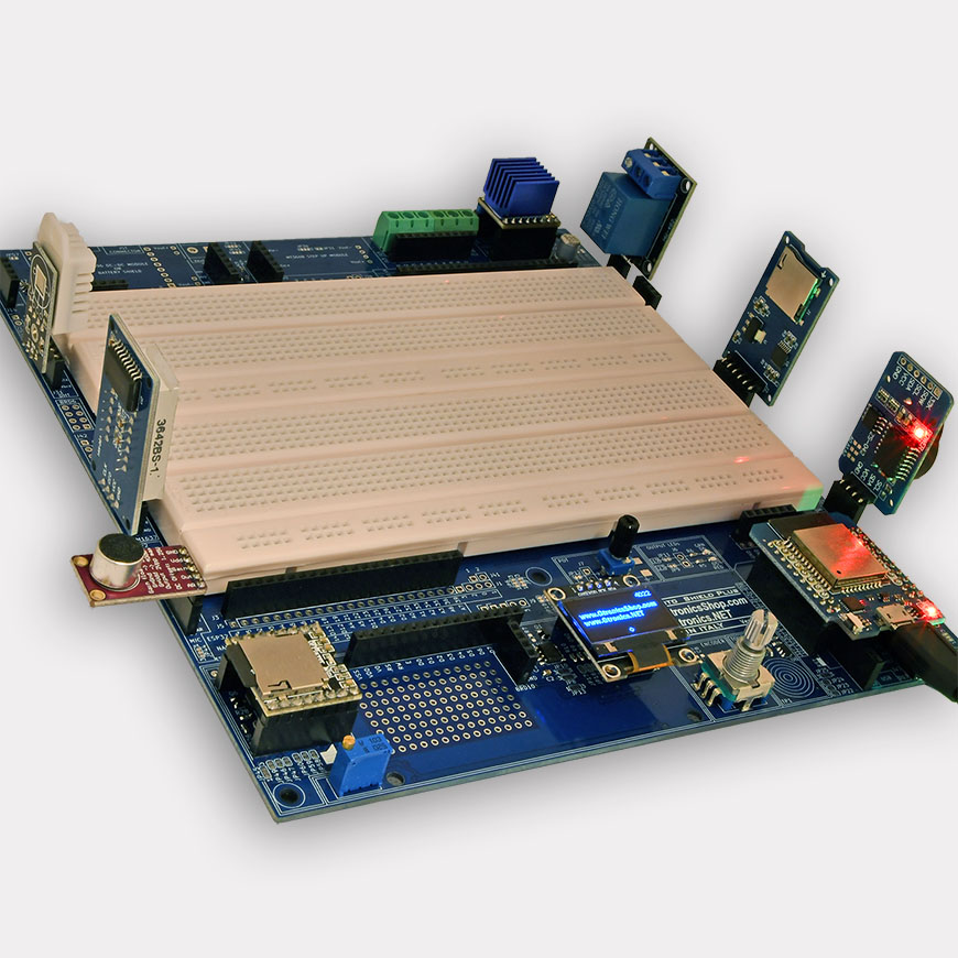 The IoT Proto Shield Plus Board