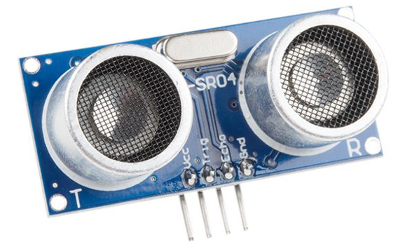 The HC-SR04 sensor module