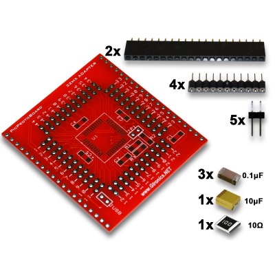 PicProtoBoard 32MX ADAPTER NAKED