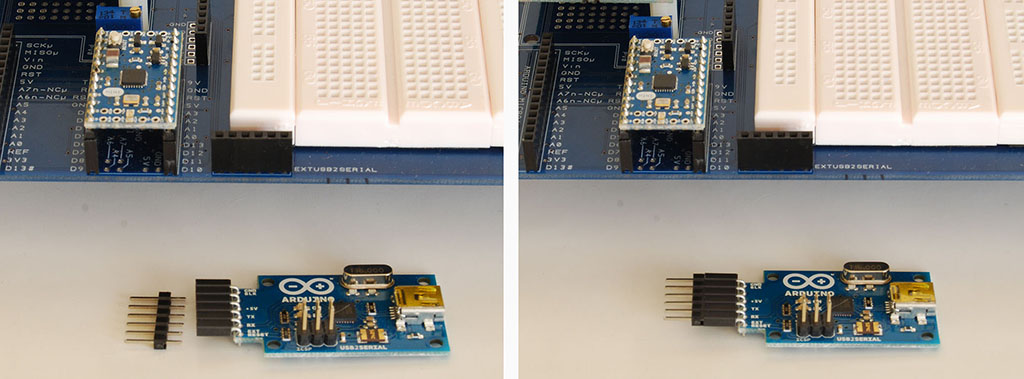 ARDUINO USB 2 SERIAL FEMALE HEADER