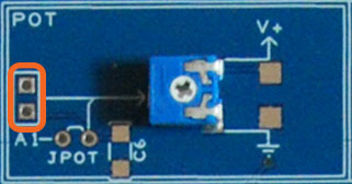 The Proto Shield Plus Potentiometer pads