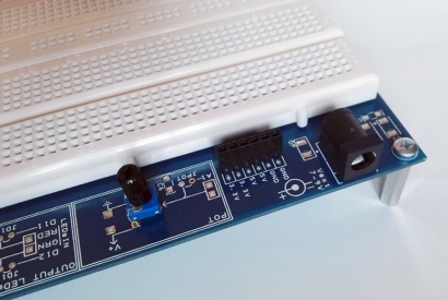 Powering the Proto Shield Plus with an external power supply