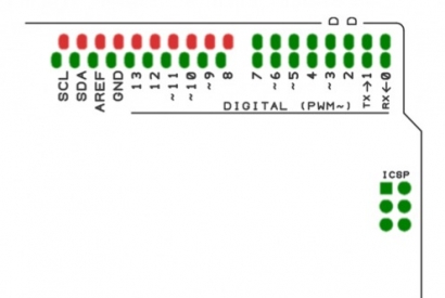 Prototyping your own shields with 2.54 pitch PCB breadboards