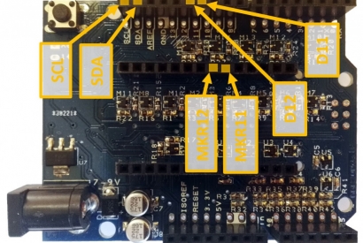 Using the I2C pins on the MKR2UNO Plus