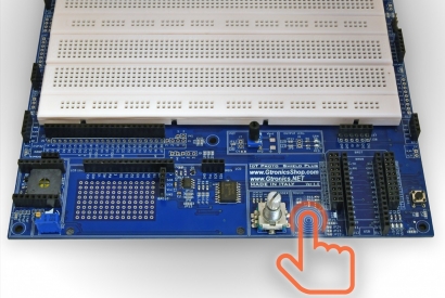 The Onboard Touch Sensor of the IoT Proto Shield Plus