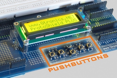 Using the Proto Shield Plus pushbuttons with analog input